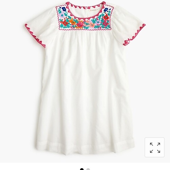 J. Crew Other - NWT Crewcuts Embroidered Dress